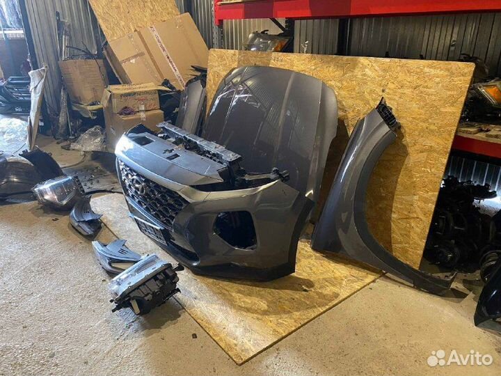 Hyundai Santa FE 4 tm 2018-2021 Ноускат, передок