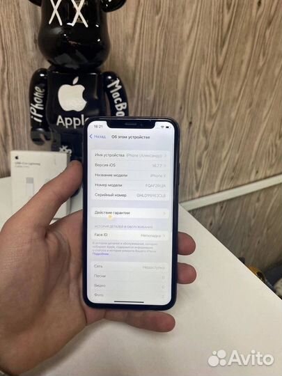 iPhone X, 256 ГБ