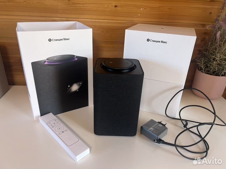 Умная колонка яндекс станция макс c алисой