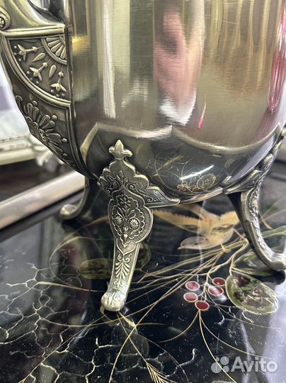 Чайник. Серебрение. Англия