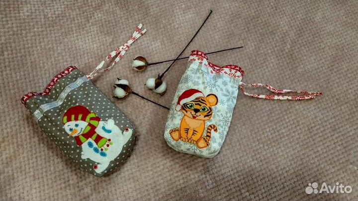 Новогодние мешочки для подарков