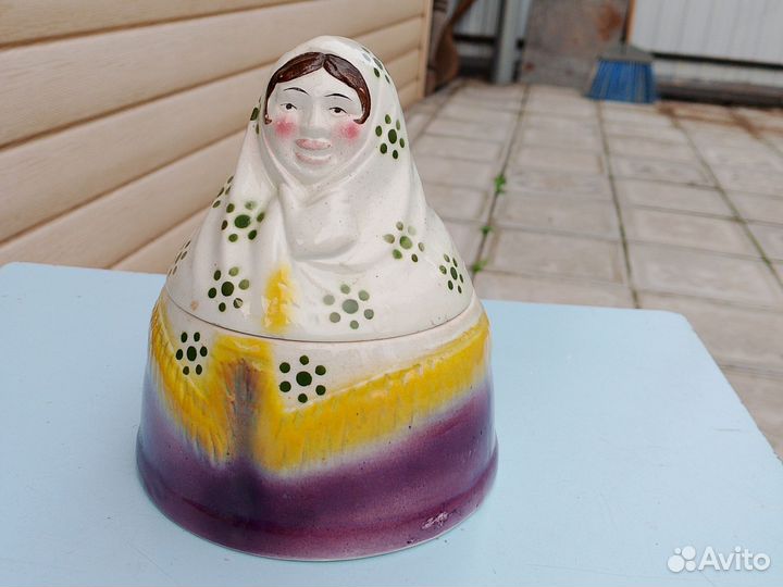 Масленка баба в платке1920-1940 годов