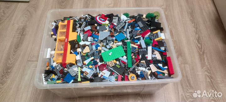 Lego Лего оригинал россыпью 90 наборов 20 кг