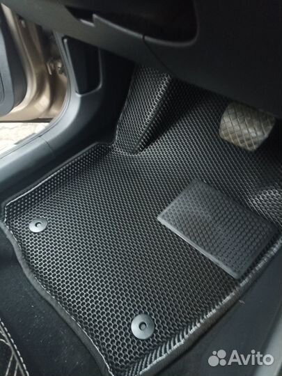 Коврики эва ева eva 3D Skoda Rapid 1 с бортами