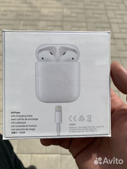 Наушники apple airpods 2