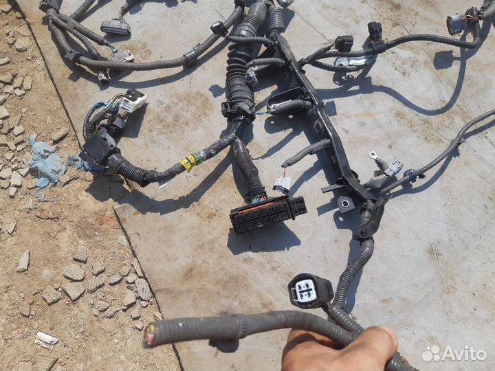 Проводка подкапотная Toyota Land Cruiser 200 4.5л