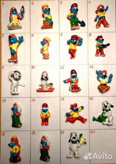 Коллекционные игрушки не киндер