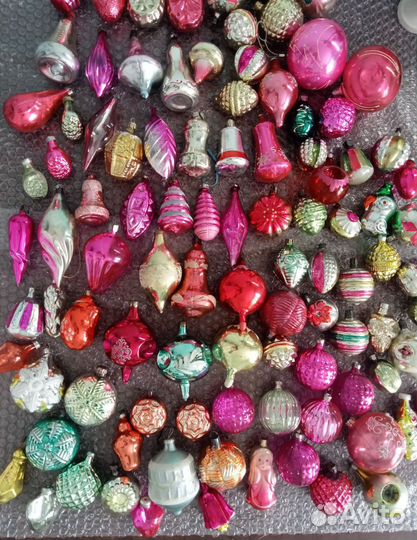 Елочные игрушки СССР