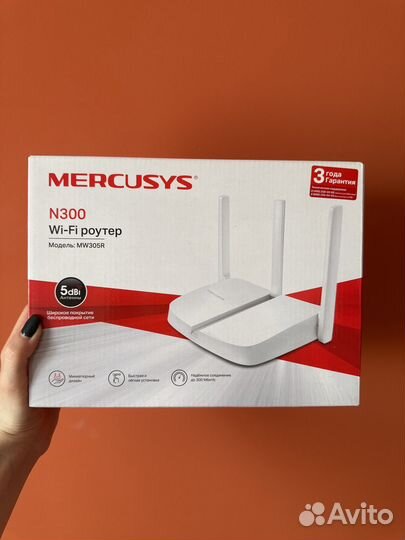 Wi-Fi Роутер mercusys N300