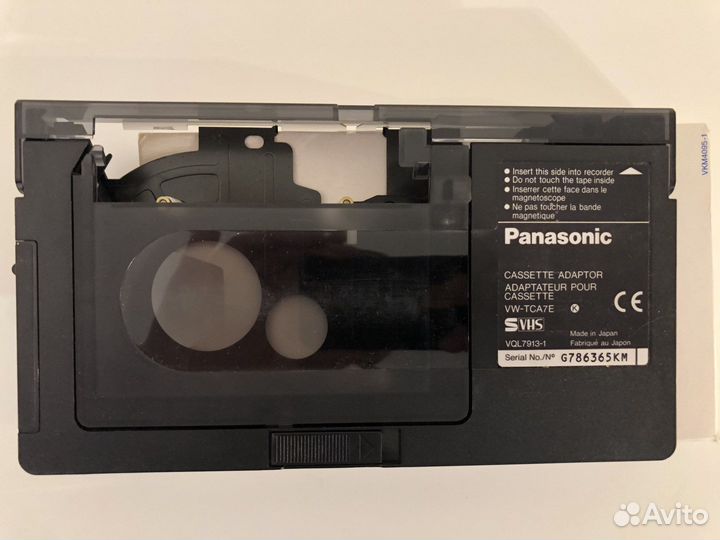 Cassette Adaptor Panasonic + кассета