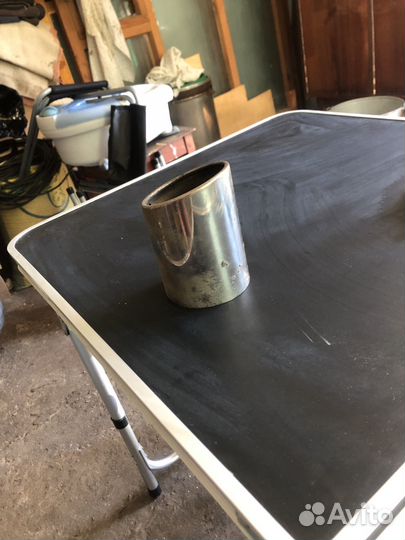 Насадка глушителя на хонда аккорд8