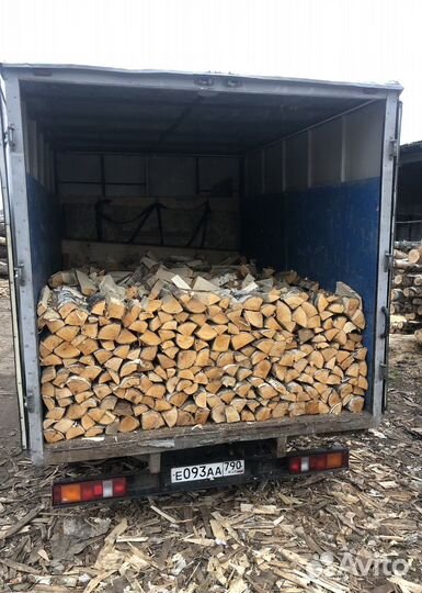 Дрова березовые колотые