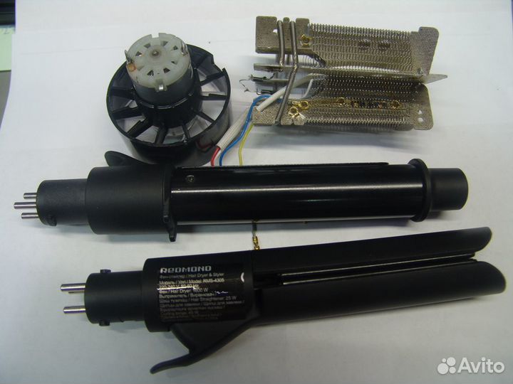 Запчасти к фен-стайлер redmond RMS-4305