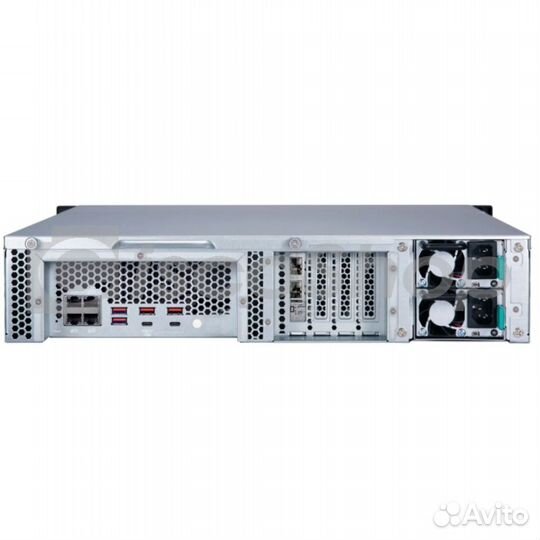 Сетевое хранилище Qnap TS-1283XU-RP-E2124-8G, 12xs