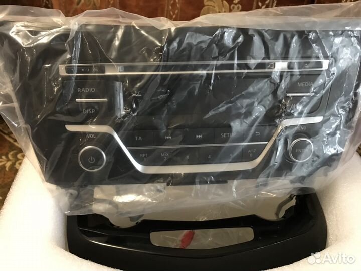 Новая штатная магнитола Nissan X-trail