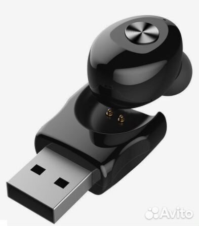 Мини-наушник вкладыш с USB зарядкой vaorlo