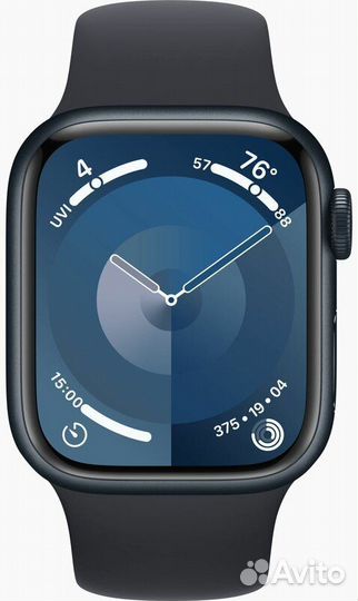 Apple Watch Series 9 41 мм Midnight Sport Band M\L