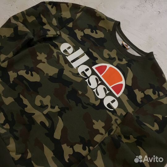 Свитшот Ellesse Camo камуфляж оригинал