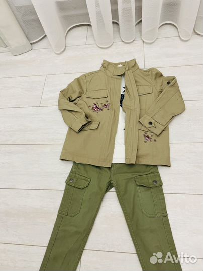 Вещи пакетом на девочку 116-122