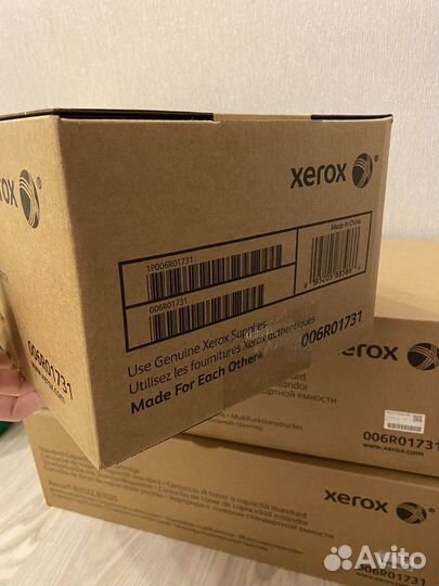 Картриджи xerox новые