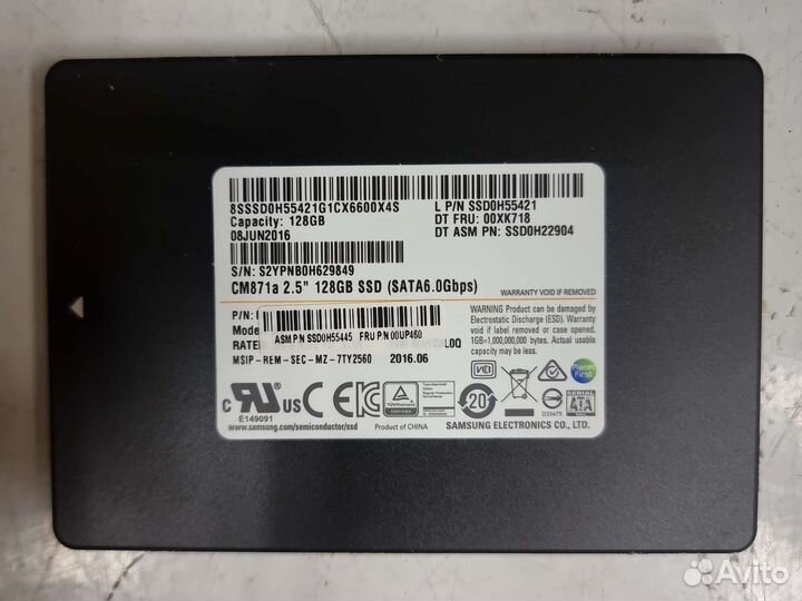 Ssd 128gb samsung