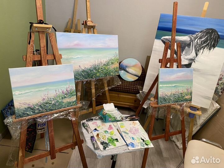 Мастер класс по живописи маслом