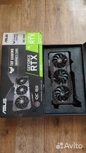 Видеокарта RTX 3060TI, RTX 3070, RTX 3070TI