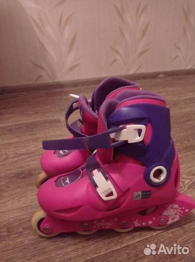 Роликовые коньки детские б.у размер 34-36