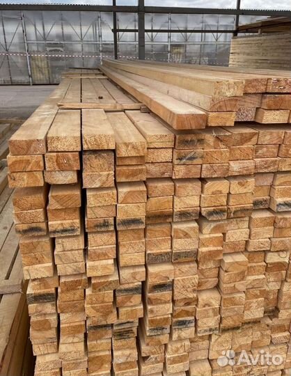 Доска обрезная 25х100х6000мм