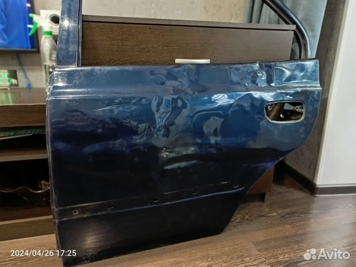 Дверь задняя левая hyundai accent