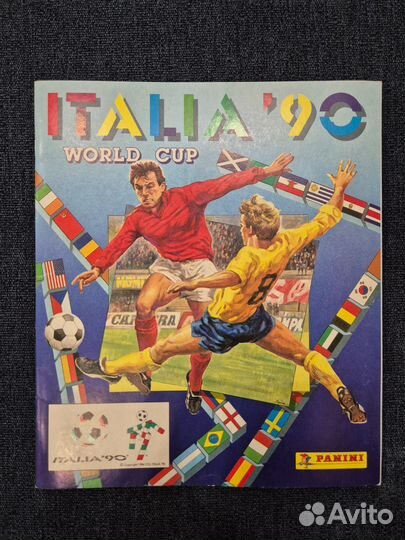 Пустой альбом Panini Italia 90