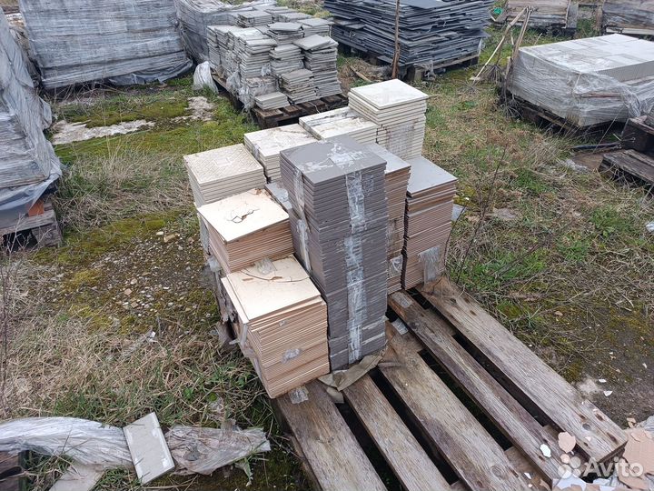 Плитка напольная керамогранит бу