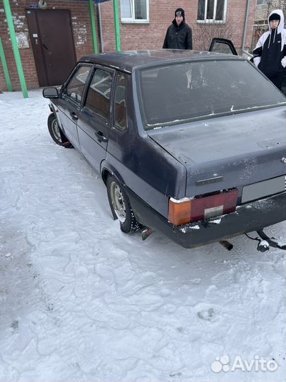 ВАЗ 21099 1.5 МТ, 1997, 125 000 км