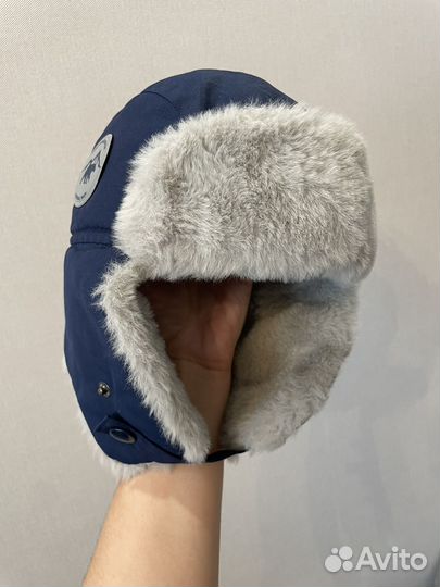 Шапка-ушанка зимняя детская 48-50