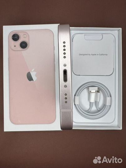 Телефон iPhone 13 128Gb Pink 1 SIM + 1 eSIM