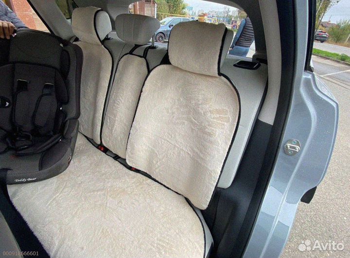 Авто накидки из меха с бесплатной доставкой (Арт.51083)