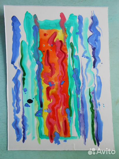 Картины. Акварель, гуашь