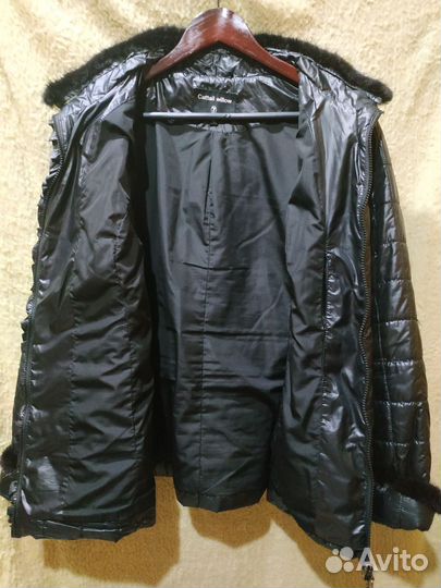 Куртка женская всесезонная с норкой