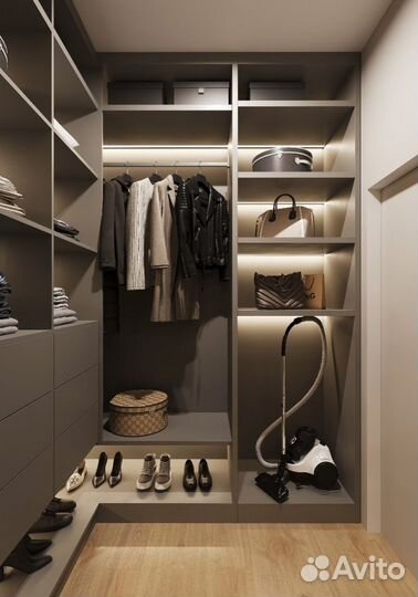 Гардеробная с мебельной фабрики