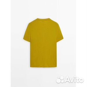 Футболка Massimo Dutti Short Sleeve Cotton Blend