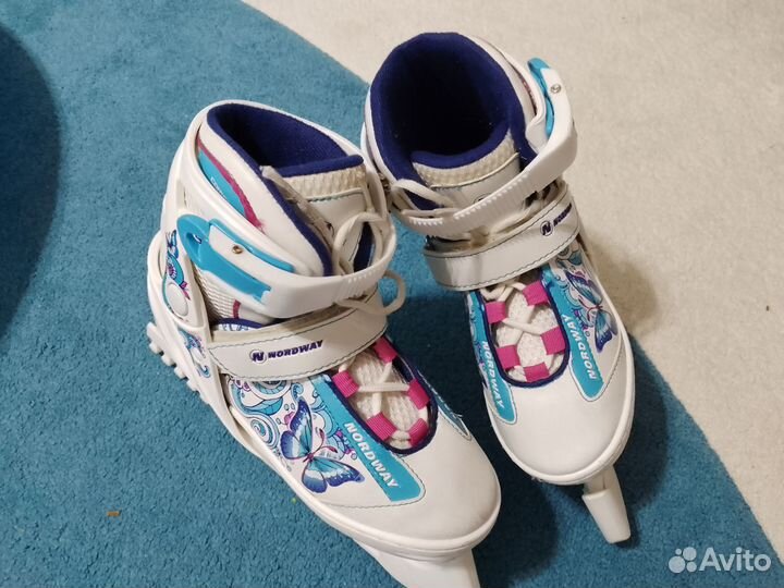 Коньки детские раздвижные 31 35