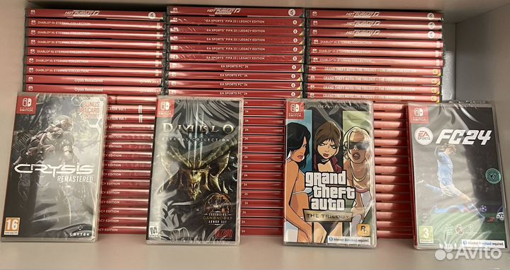 Картриджи на Nintendo switch (цены в описании)