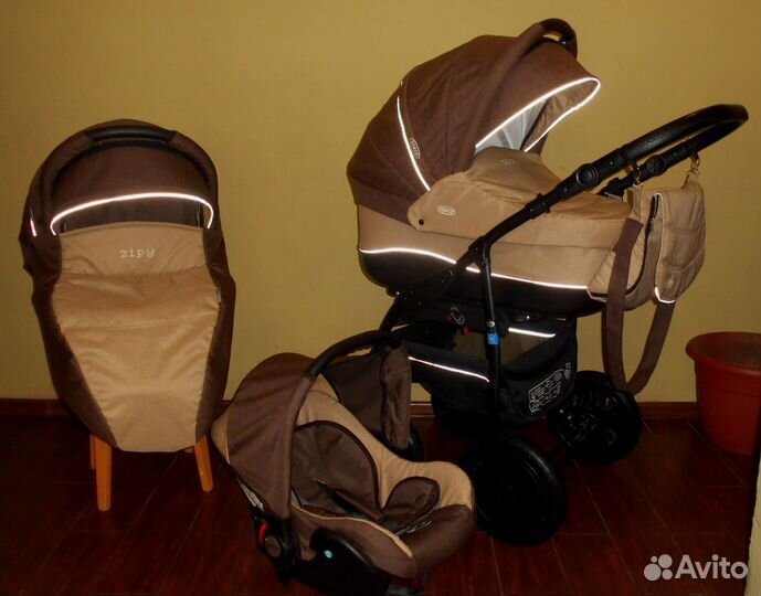 Коляска 3в1,помогу с доставкой