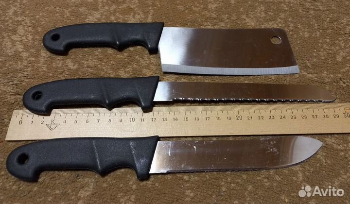 Набор кухонных ножей из нержавеющей стали