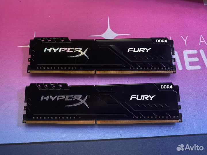 Оперативная память ddr4 hyperx 8gb