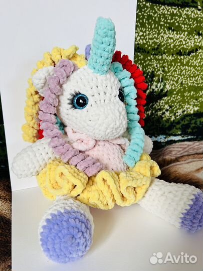 Игрушки из плюшевой пряжи