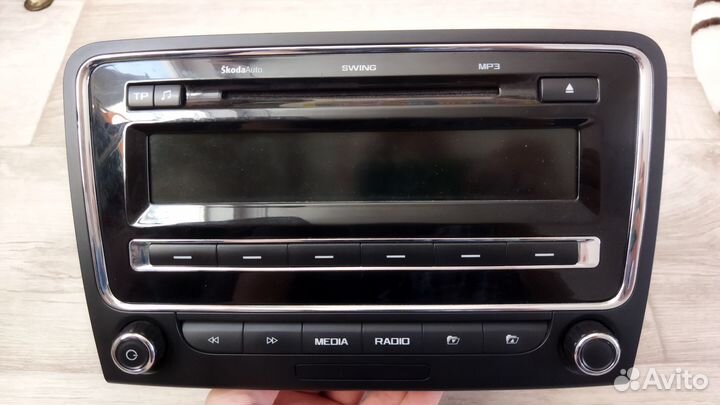 Swing магнитола blaupunkt для skoda superb 2