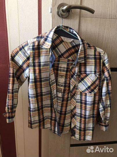 Рубашки на мальчика 116 122