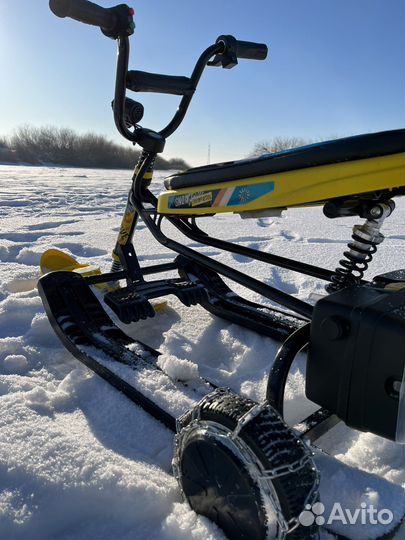 Снегоход детский снегокат