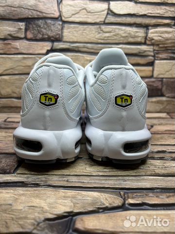 Кроссовки nike air max tn plus white 42 мужские купить в Москве по